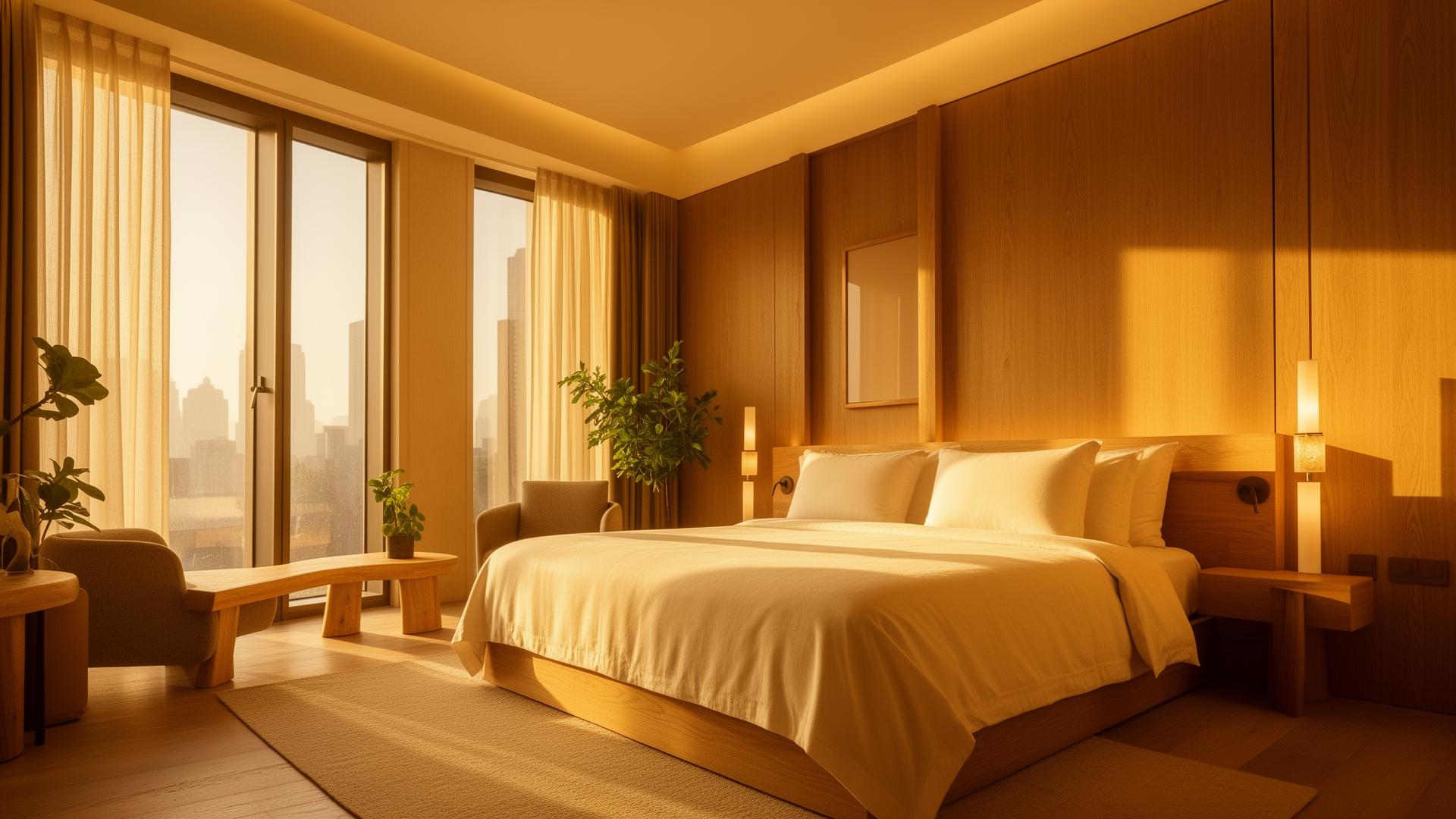 Elegant boutique hotel interior